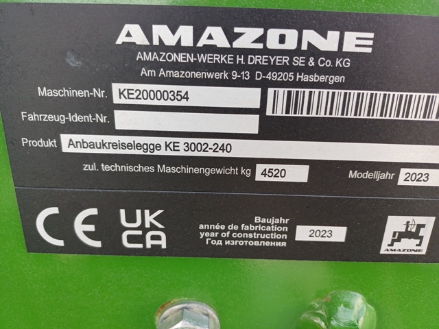 Aufbausämaschine Amazone Centaya 3000 Super