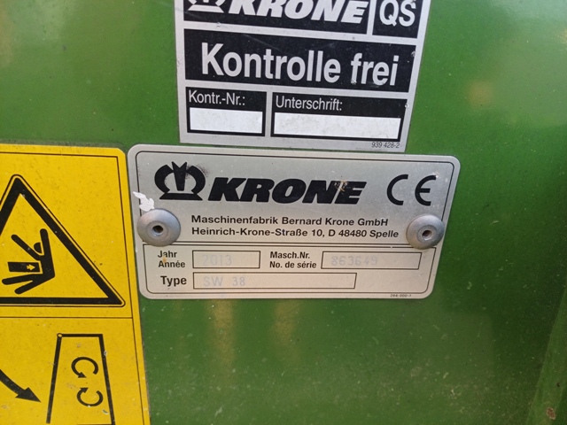 Kreiselschwader Krone Swadro 38