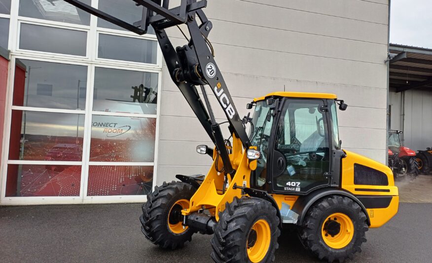 Kompaktradlader JCB 407 Agri StageV