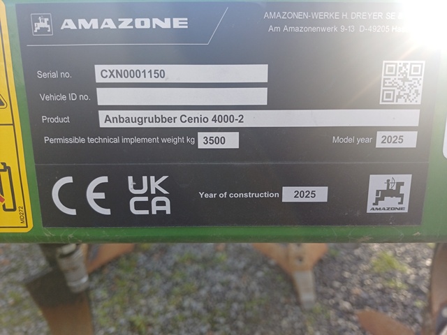 Mulchgrubber Amazone Cenio 4000-2 Super