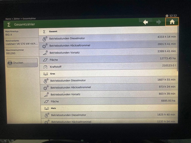 Feldhäcksler Krone BigX 780