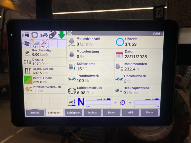 Schlepper Case IH Vestrum 130 AD8