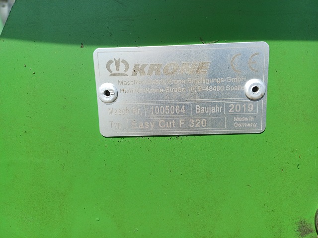 Frontscheibenmähwerk Krone Easy Cut F320 Gen.2