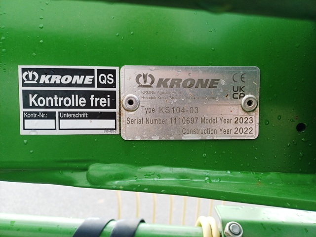 Kreiselschwader Krone Swadro S420