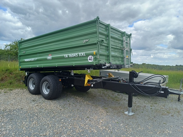 Tandem-Dreiseitenkipper Brantner TA16045XXL